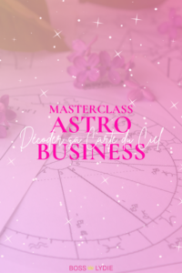 Vignette Pin Masterclass Décoder sa Carte du Ciel Rose