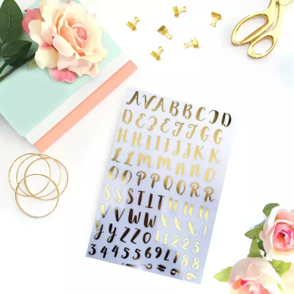 Carnet Stickers Planner Rosie's Studio Lovely Life Foil Clear