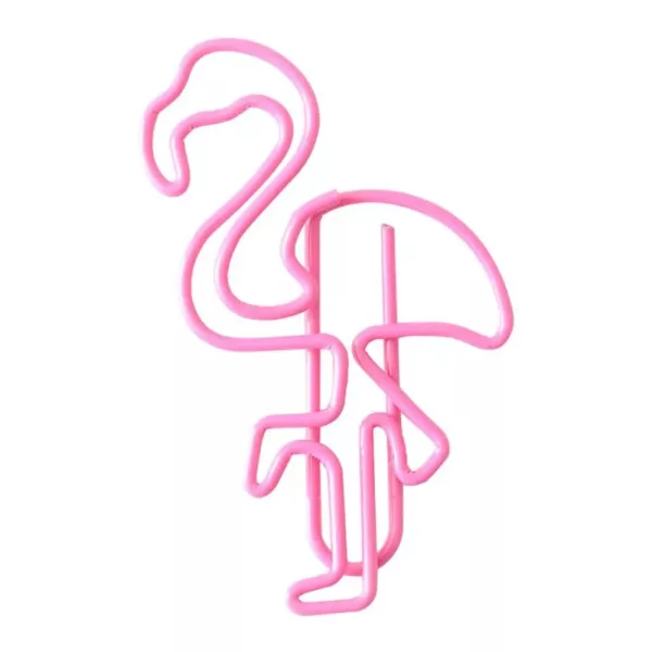 Image paper Clip Flamingo