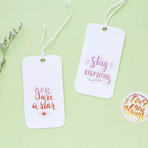 Stickers Planner Citations Motivation Love You Always | 45 Autocollants Inspirants Aquarelle – Image 3