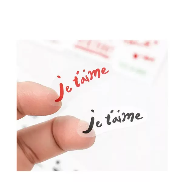 Stickers Planner Mots Calligraphie