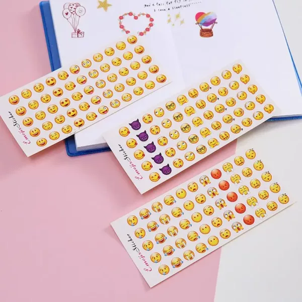 Stickers Planner Emoticones Smiley