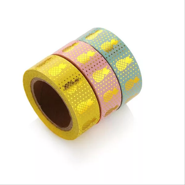 Washi Tape Ananas Gold Foil – Image 3