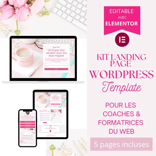 Vignette Kit Landing Pages Pinky 1