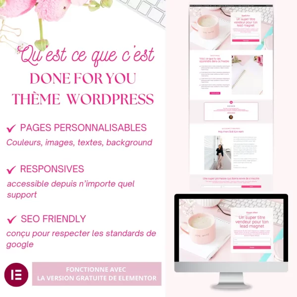 Kit Landing Pages Venusian Pinky – Image 2