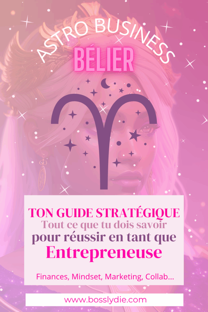 Vignette Pinterest Le signe du Bélier en Astro Business 1