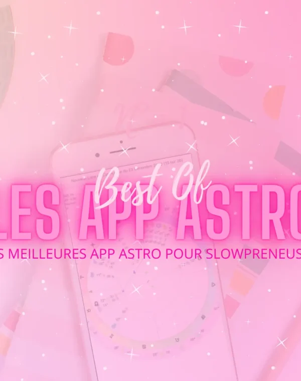Header Article Meilleures App pour les Slowpreneuses