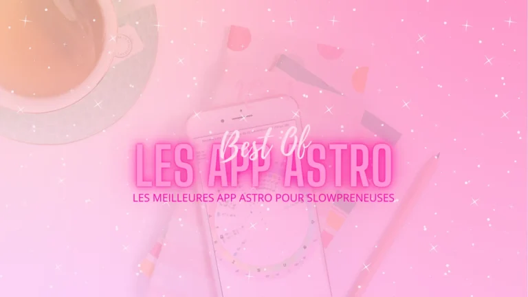 Header Article Meilleures App pour les Slowpreneuses
