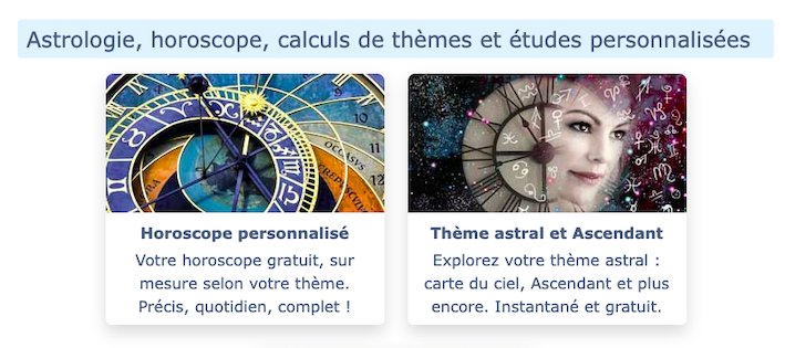 Créer sa Carte du Ciel avec Astrothème Etape 1