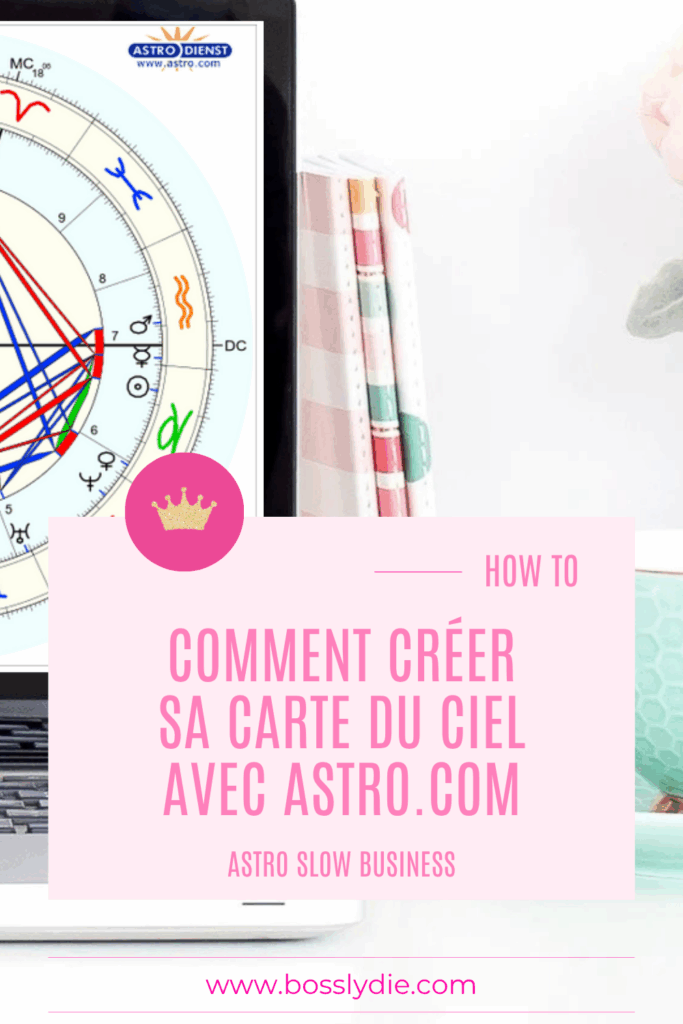 Pin Comment créer ta Carte du Ciel avec Astro.com 1