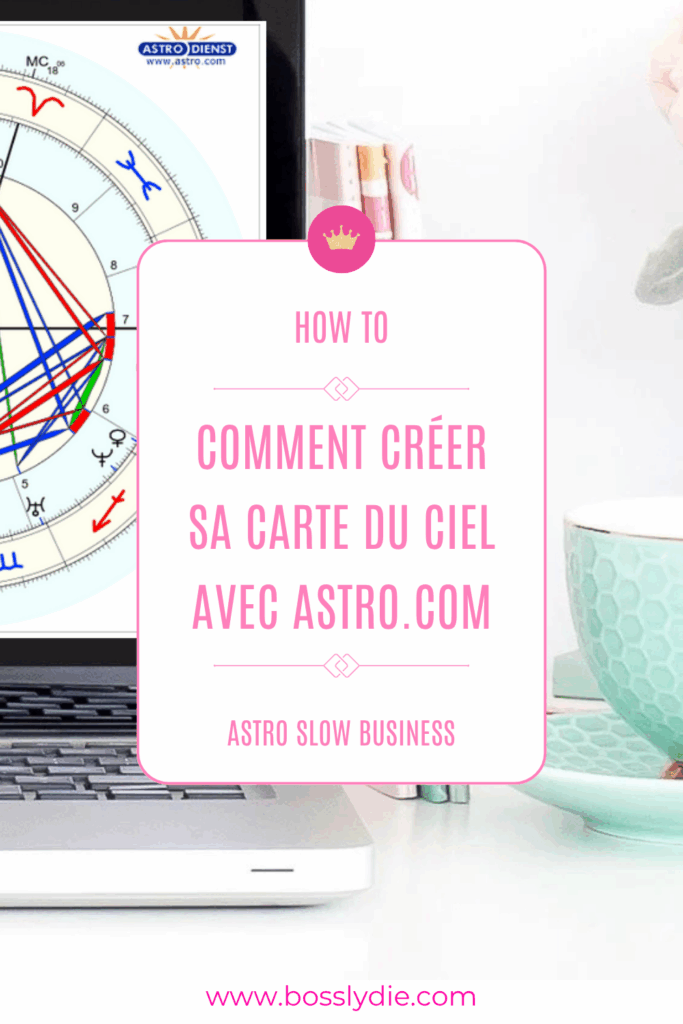 Pin Comment créer ta Carte du Ciel avec Astro.com 3