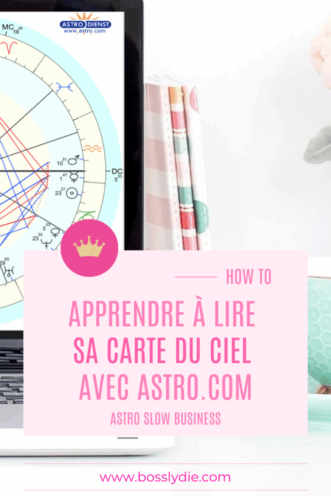 Pin Comment lire sa Carte du Ciel avec Astro.com 3
