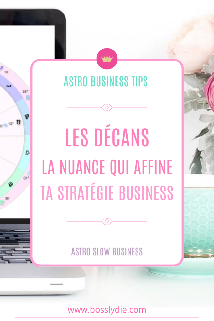 Pin 1 Les Décans dans ta Carte du Ciel la nuance qui affine ta stratégie business