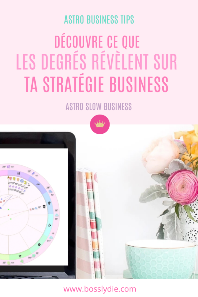 Pin 2 Article Les dégrés dans ta carte du Ciel le détail qui changent ta stratégie business