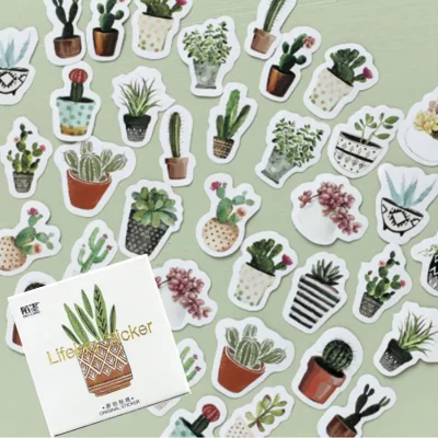Stickers Planners Cactus Plantes Vertes et Succulentes 7